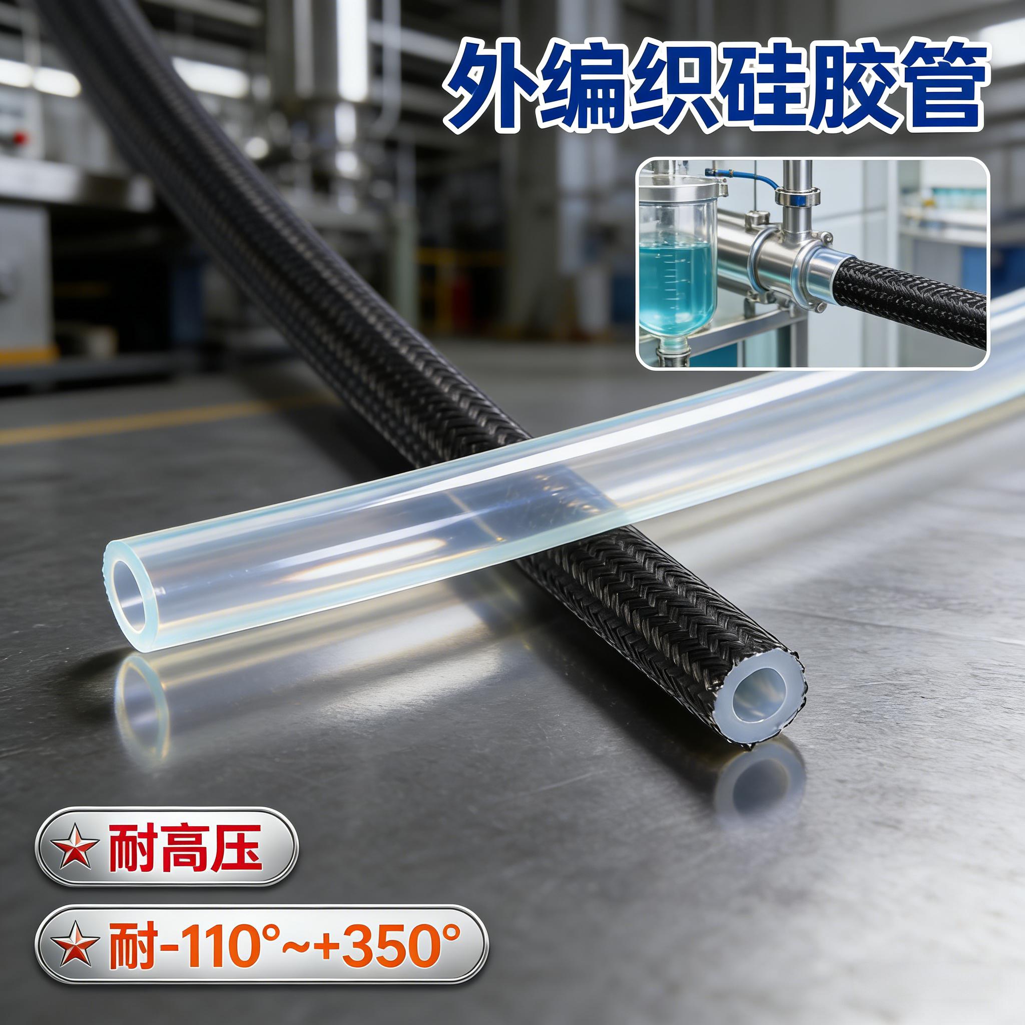 外編織硅膠軟管