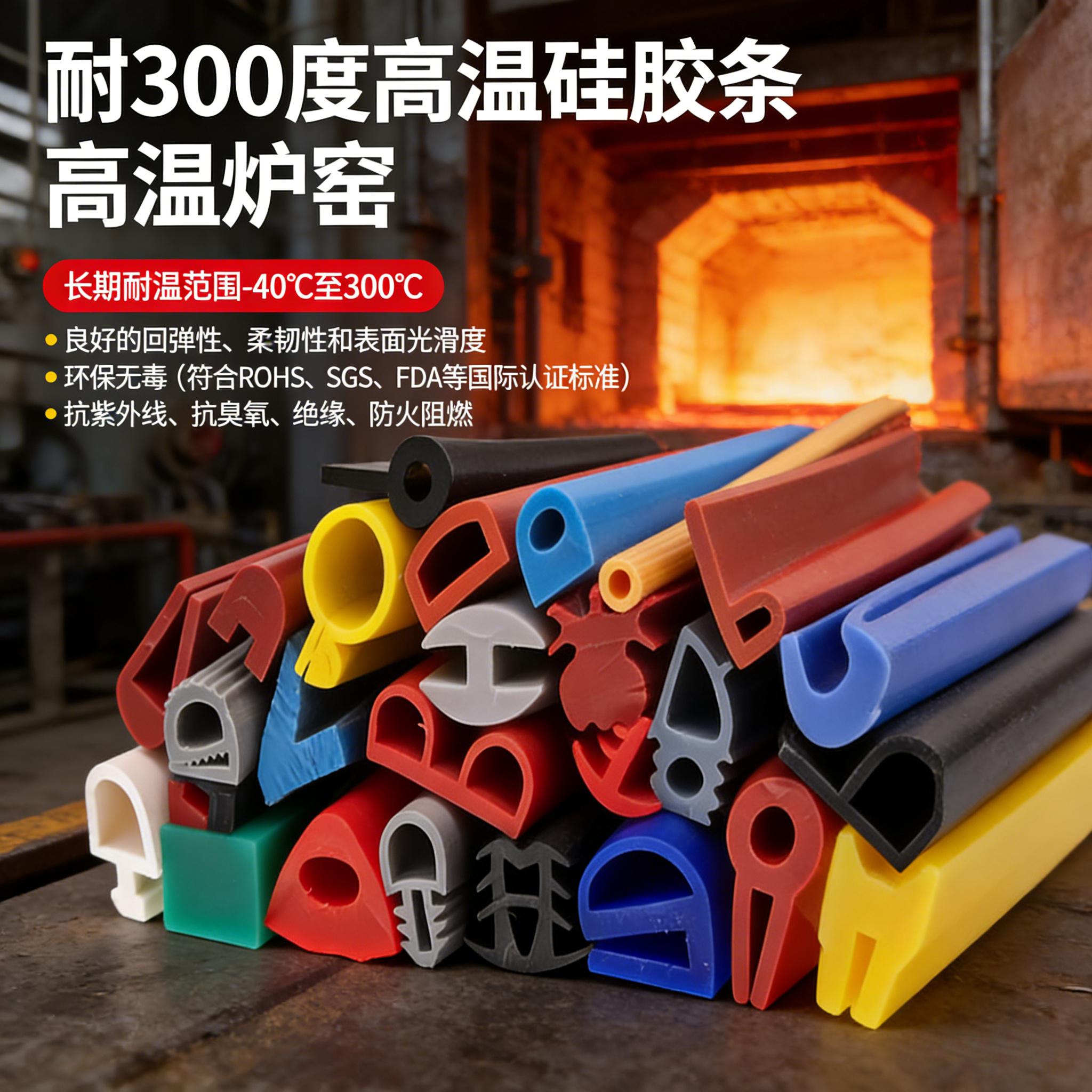 300度高溫硅膠條